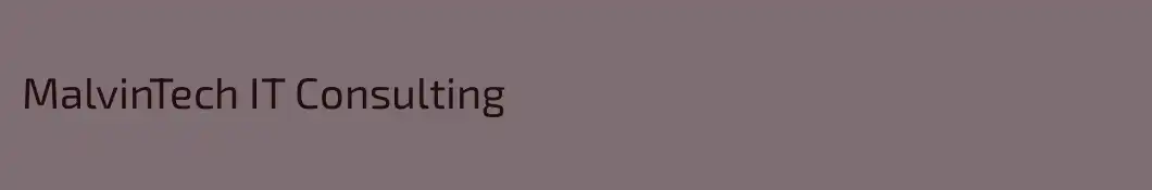 MalvinTech IT Consulting